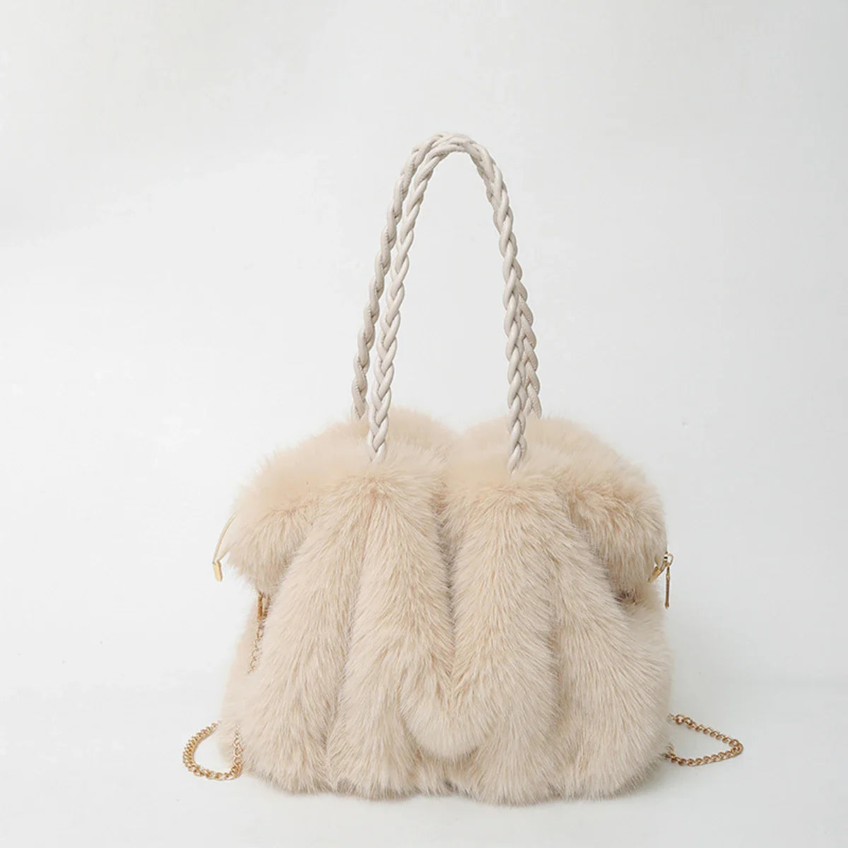 Luxe fur tote bag