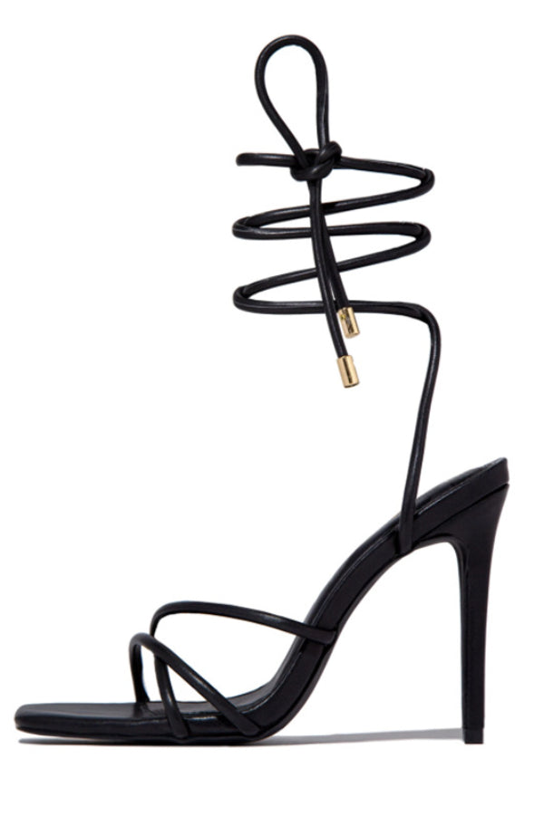 Strappy Elegance Heels